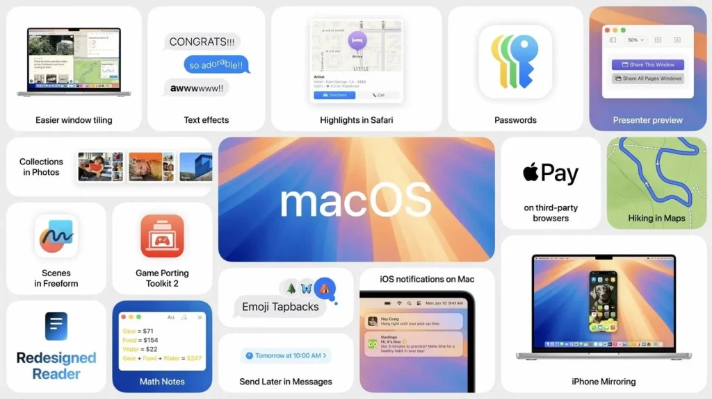 macOS 15 Séquoia