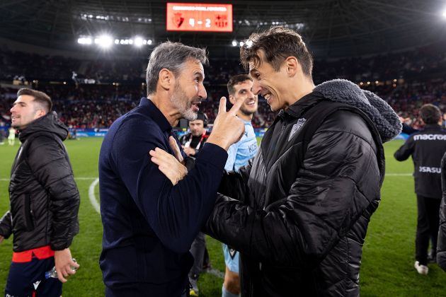 "Je ne m'y attendais pas" - Le manager d'Osasuna, Vicente Moreno, surpris par les changements de Barcelone à El Sadar