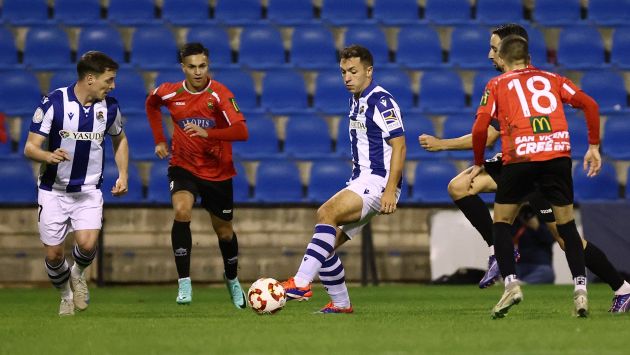 La Real Sociedad se qualifie pour le deuxième tour de la Copa del Rey malgré l'alignement de l'équipe de deuxième division