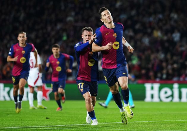 Robert Lewandowski interpellé par son coéquipier de Barcelone lors de la défaite de l'Atletico Madrid