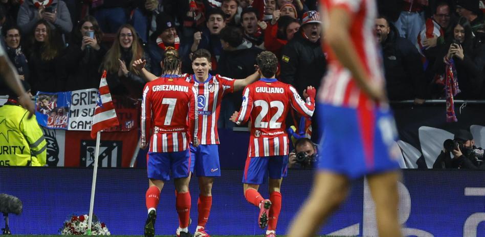 L'Atletico Madrid, composé de 10 joueurs, riposte pour assurer la victoire en Ligue des champions contre le Bayer Leverkusen