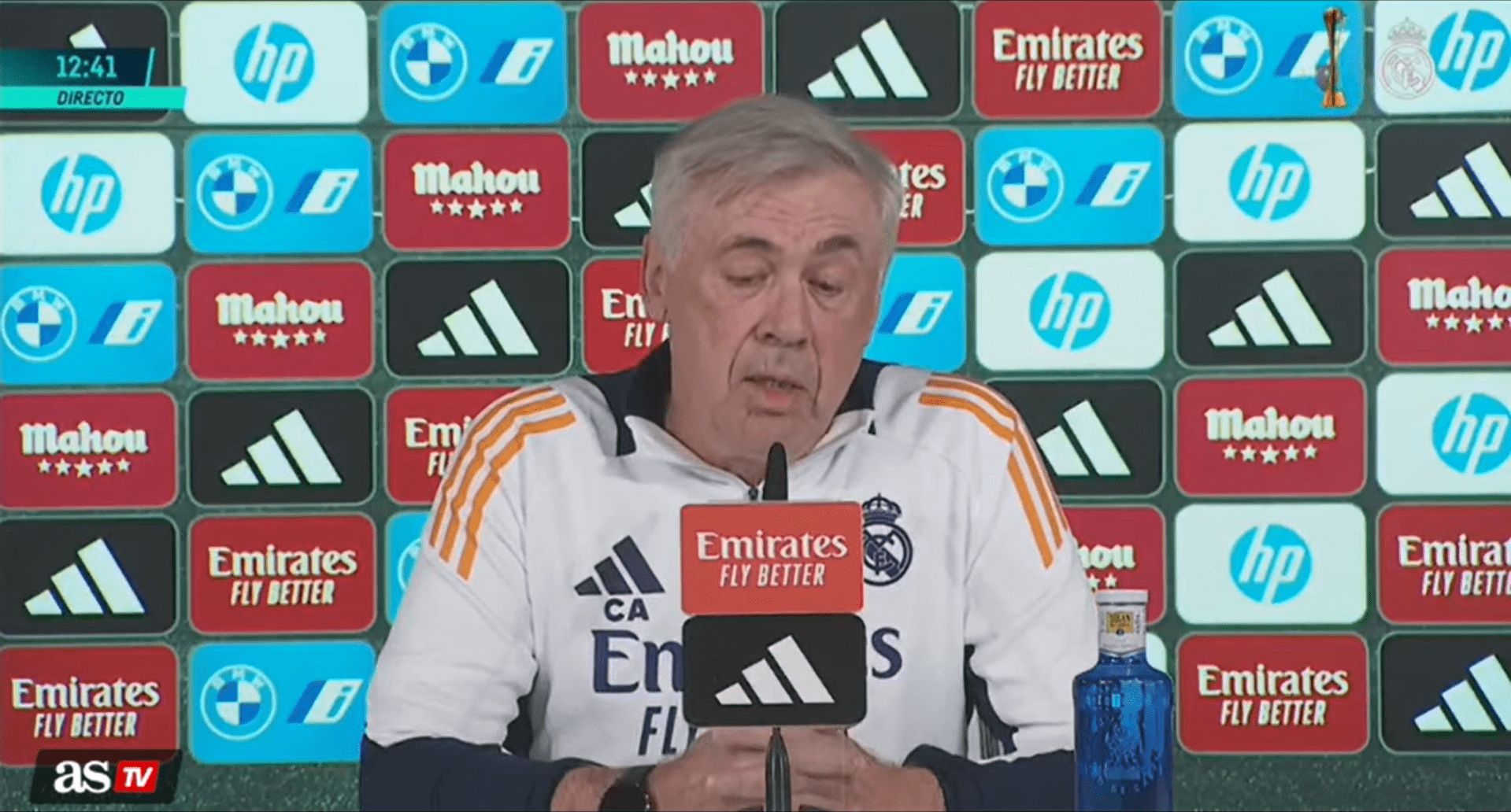 Carlo Ancelotti du Real Madrid à propos de son implication au sein de l'académie, Dani Ceballos et "joueur le plus complet du football"