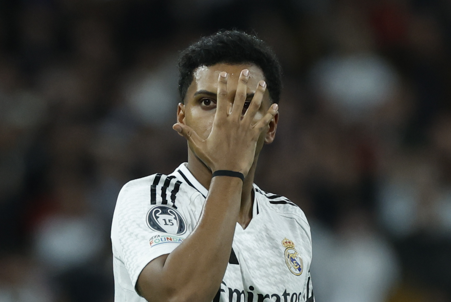 Rodrygo celebration.