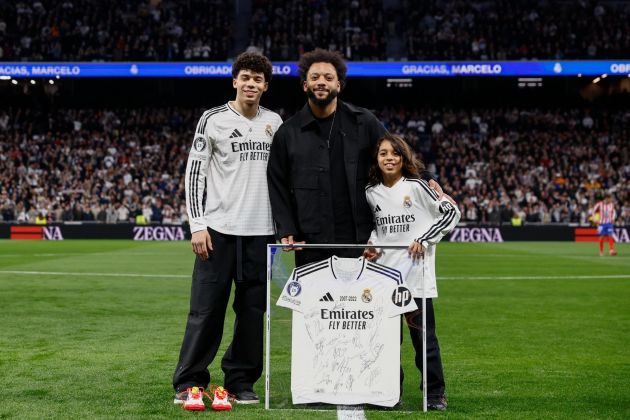 «Je t'aime mon Madrid» - Marcelo réagit à l'hommage de Santiago Bernabeu