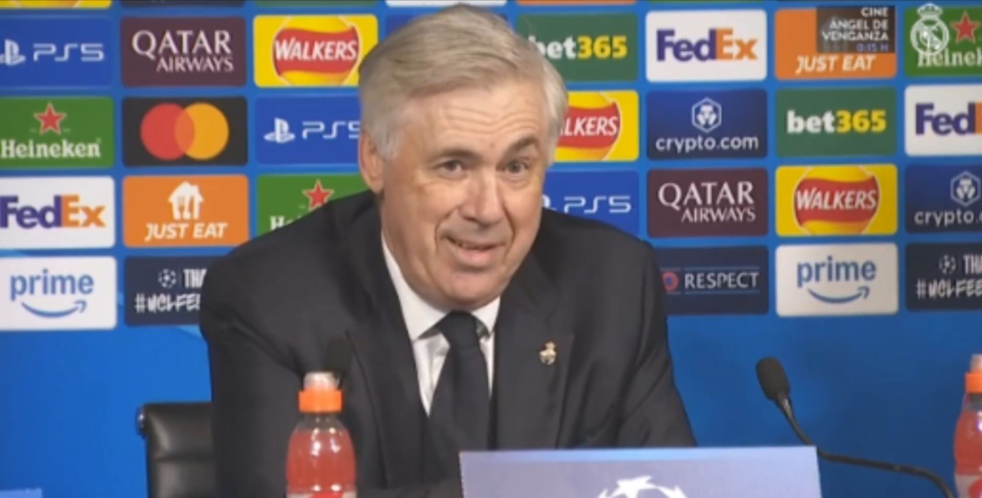 «La victoire est méritée» - Carlo Ancelotti satisfait par la performance du Real Madrid contre Manchester City