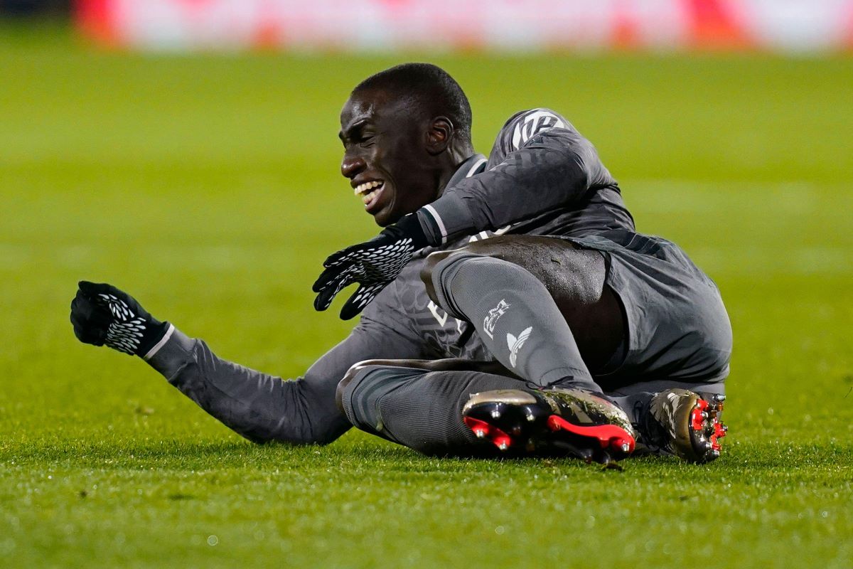 Mendy in third kit.