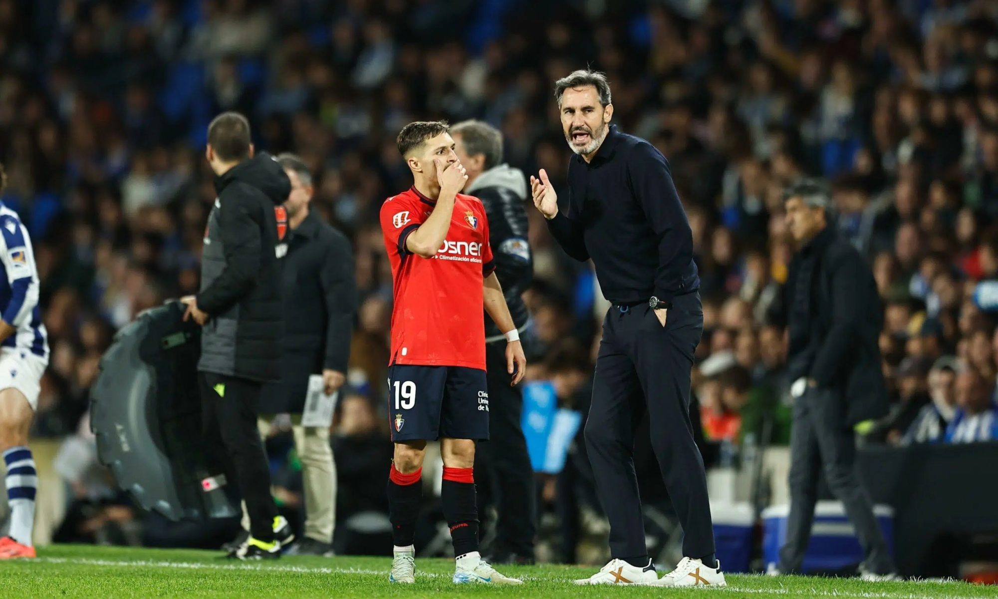 Zaragoza gets advice from Vicente Moreno