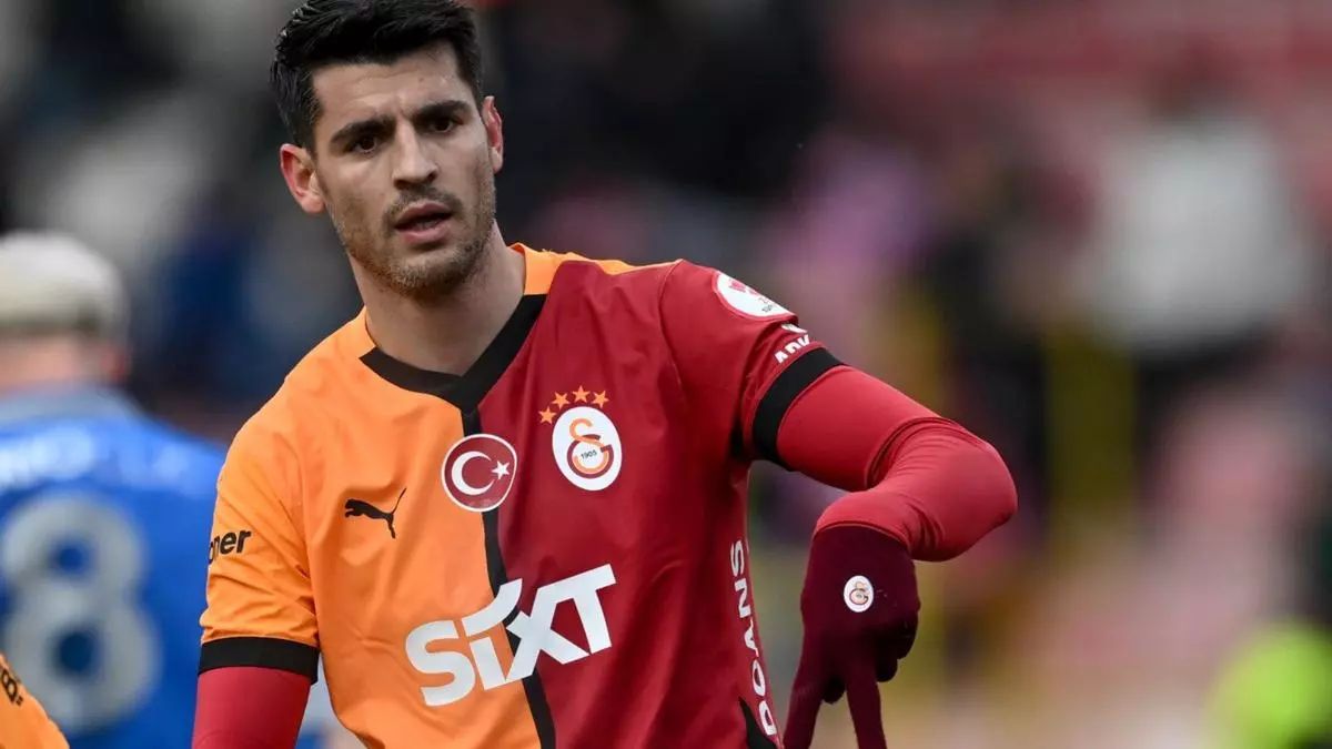 Morata in action for Galatasaray