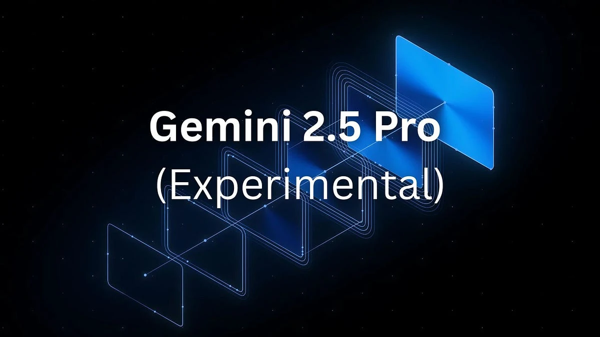 Le nouveau modèle Gemini 2.5 Pro est maintenant disponible gratuitement