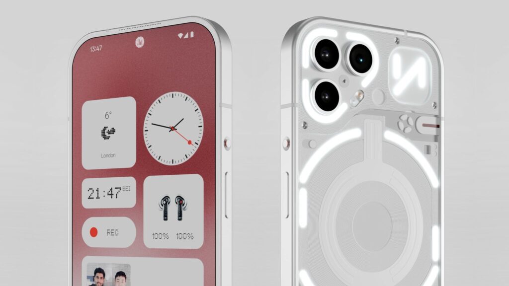 Rien de téléphone 3 - le futur produit phare "transparent", avec des spécifications de prix et d'exception les plus élevés