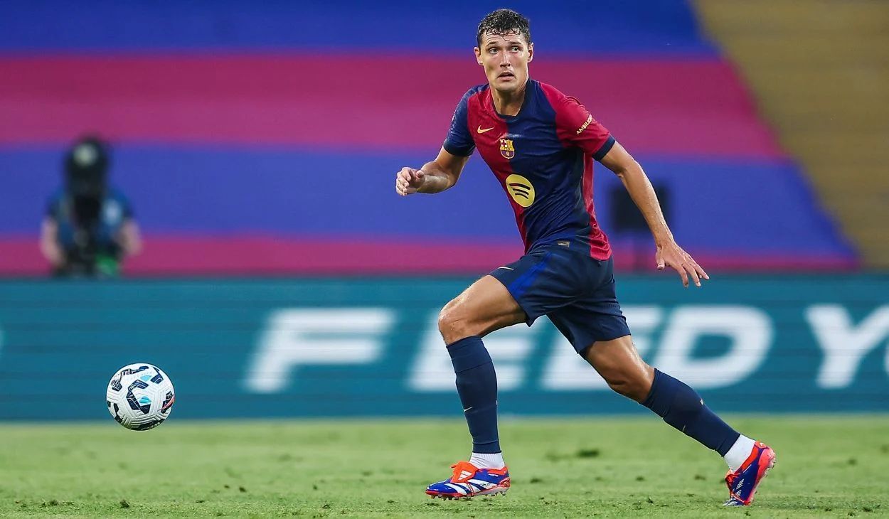 Andreas Christensen à Montjuic.