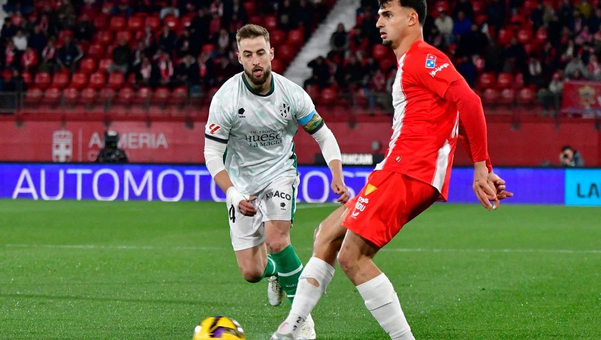 Pubill in action for Almeria