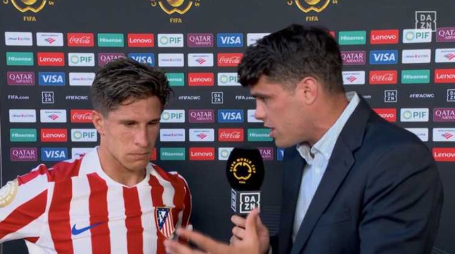 "Jamais vu rien de tel" - Atletico Madrid Star Fome à l'arbitre après la sortie de la Coupe du monde du club