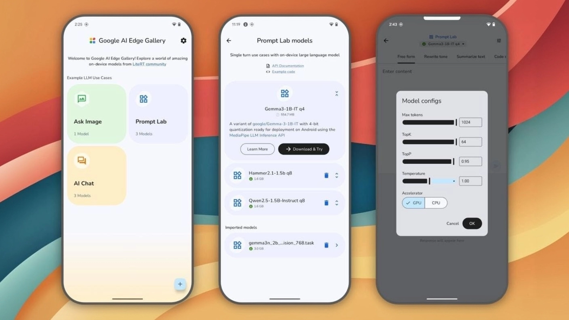 Google AI Edge Gallery