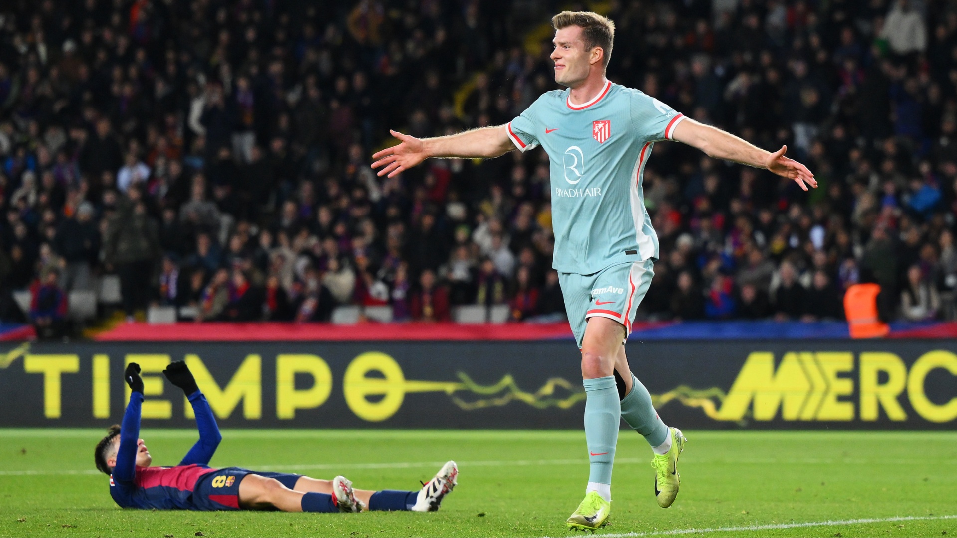 Alexander Sorloth marque contre Barcelone